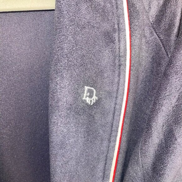 Christian Dior Homme Vintage Mens Robe One Size Gray Belted Pockets Casual - Picture 5 of 14